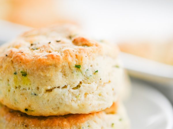 Chive Cream Biscuits