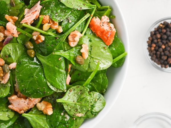 Smoked Salmon Salad with Caper Vinaigrette